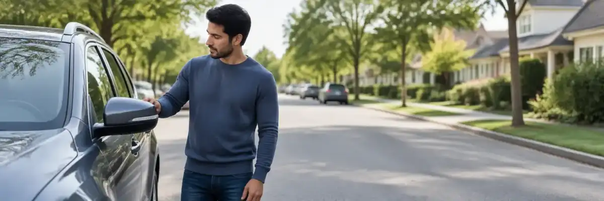 Person considering liability protection while driving